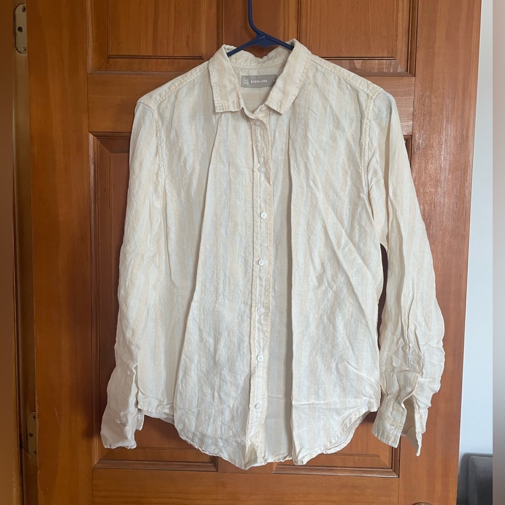 Everlane relaxed linen shirt